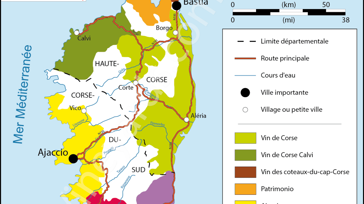 De wijngebieden van Corsica - Lekker Sapje