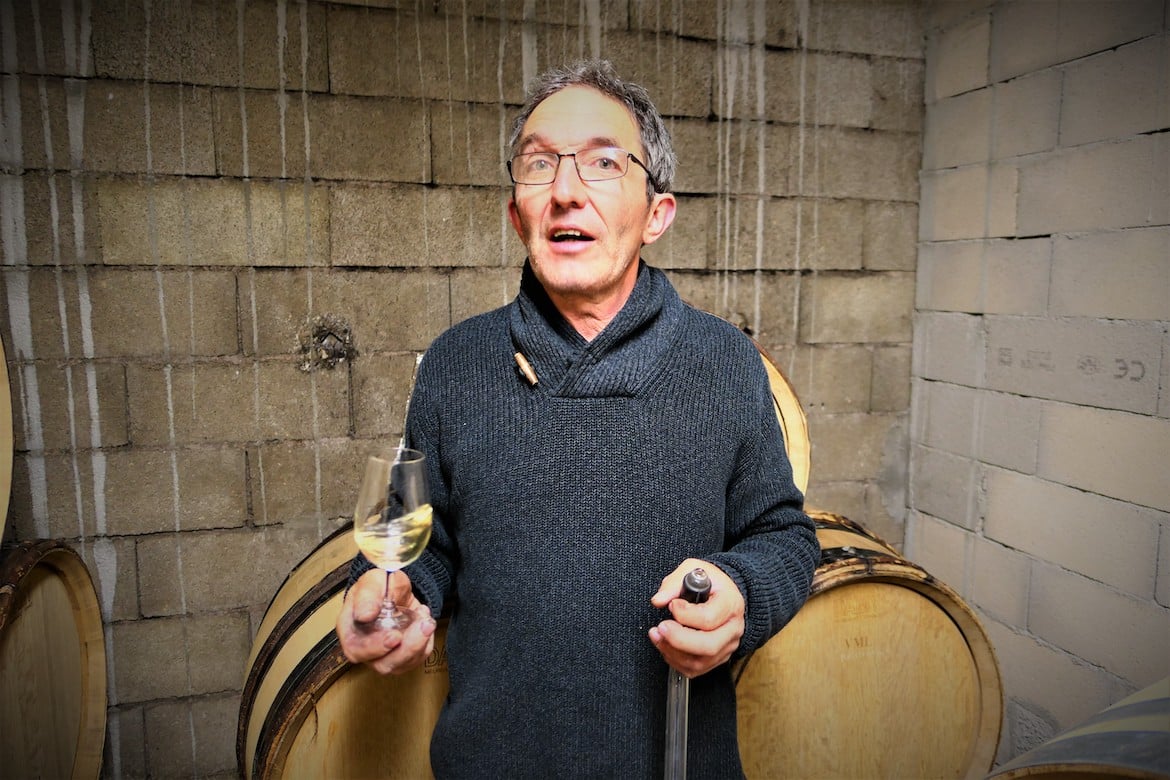 Wijnmaker Eric Supply van wijnhuis Supply-Royer, Mont Baudile, Languedoc, Frankrijk