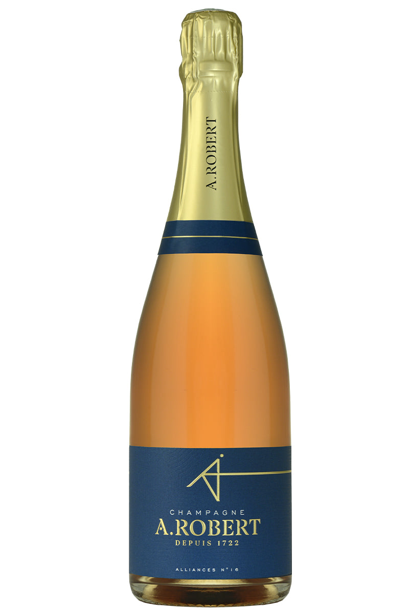 Rosé Champagne, A. Robert, Frankrijk - Lekker Sapje