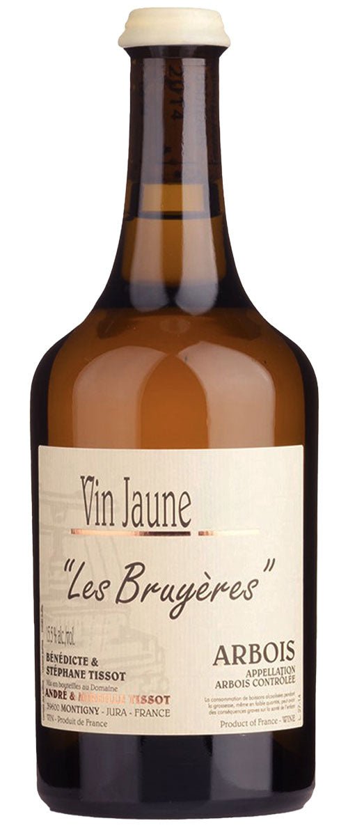 A&M Tissot, Vin Jaune Les Bruyères, Arbois, Jura - Lekker Sapje - Wijn voor mensen met humor