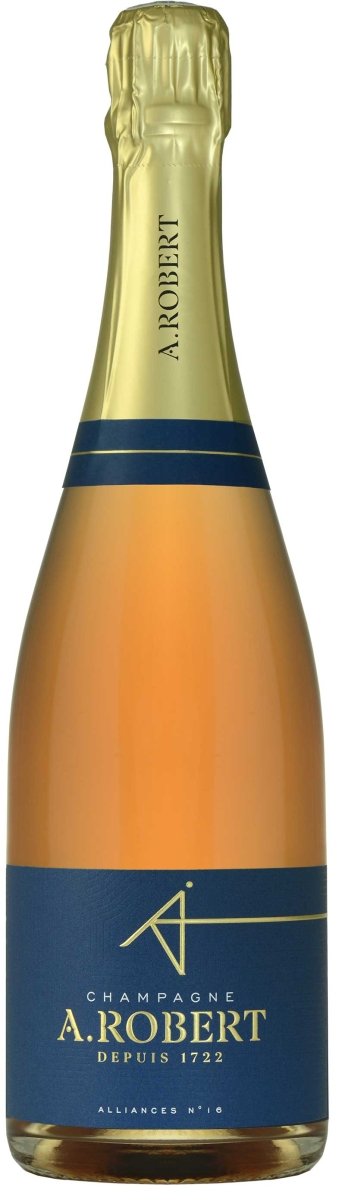 Champagne A. Robert, Alliances Rosé - Lekker Sapje - Wijn voor mensen met humor