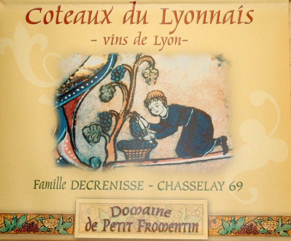 Chardonnay Champ de Lorge, Décrenisse, Côteaux du Lyonnais - Lekker Sapje - Wijn voor mensen met humor