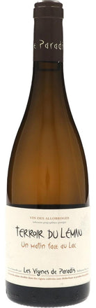 Chasselas 'Un matin face au lac', Les Vignes de Paradis, Savoie - Lekker Sapje - Wijn voor mensen met humor