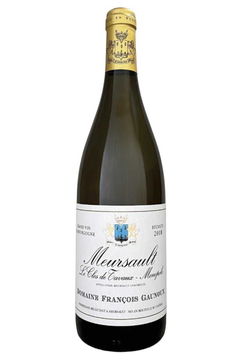 Meursault Clos de Tavaux Monopole, François Gaunoux, Chardonnay, Bourgogne, Frankrijk, witte wijn