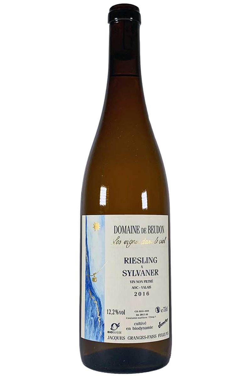 Riesling x Sylvaner, Domaine de Beudon, Valais, Zwitserland, droge gerijpte witte wijn