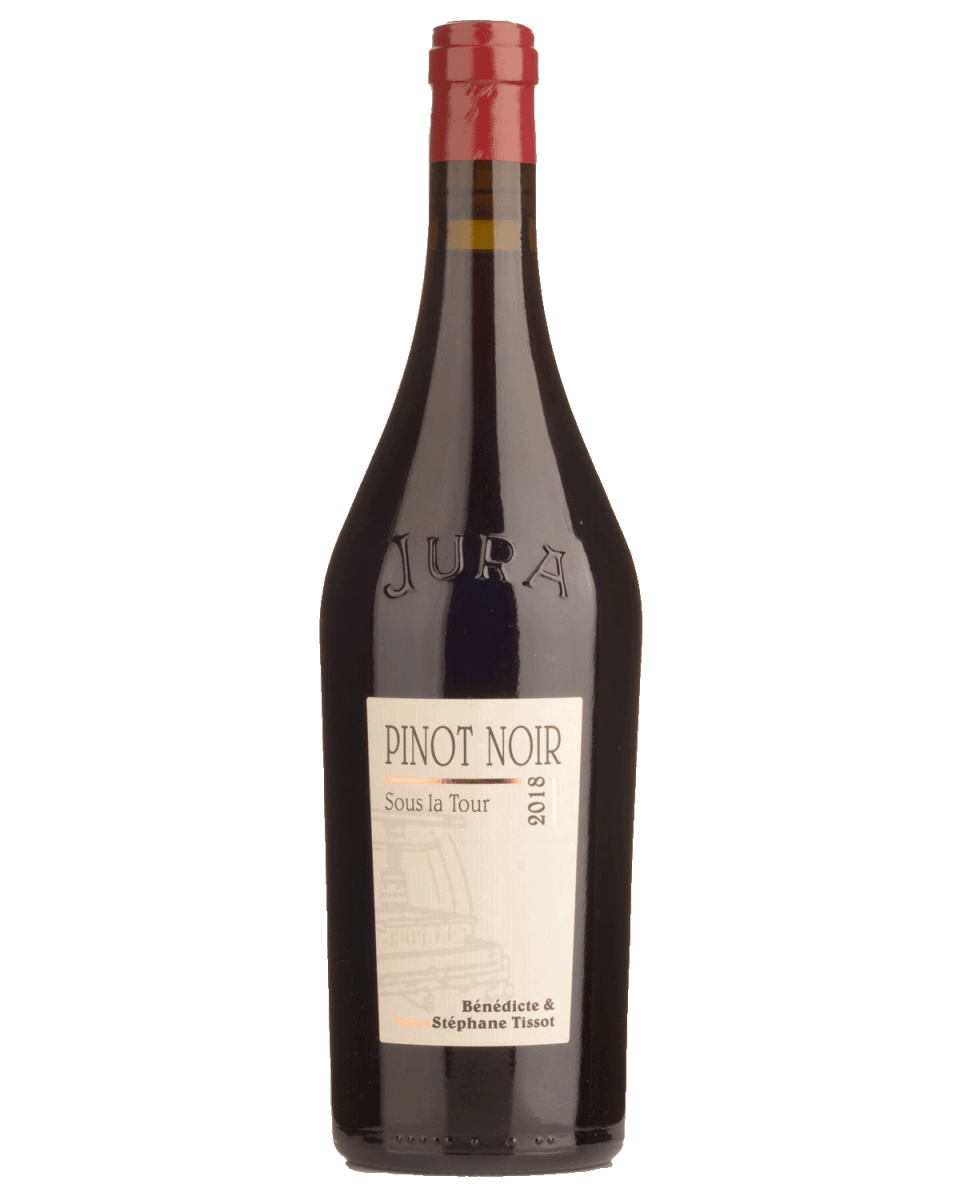 A&M Tissot Pinot noir Sous la Tour, Jura - Lekker Sapje - Wijn voor mensen met humor