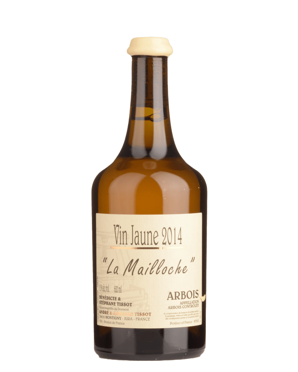 A&M Tissot, Vin Jaune Mailloche, Arbois, Jura - Lekker Sapje - Wijn voor mensen met humor