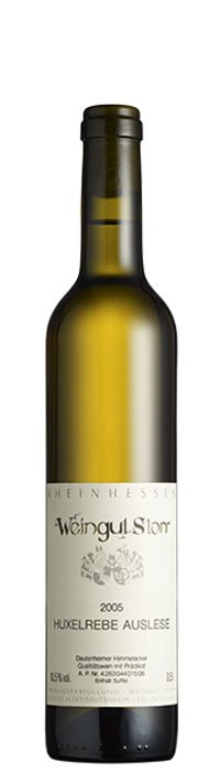 Huxelrebe Auslese, Storr, Rheinhessen, Duitsland zoet - Lekker Sapje - Wijn voor mensen met humor