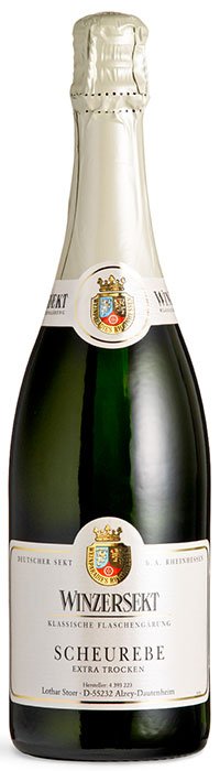 Scheurebe Winzersekt, Storr, Rheinhessen, Duitsland - Lekker Sapje - Wijn voor mensen met humor