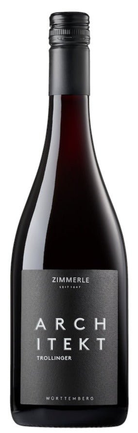 Trollinger Architekt, Zimmerle, Württemberg, Duitsland - Lekker Sapje - Wijn voor mensen met humor