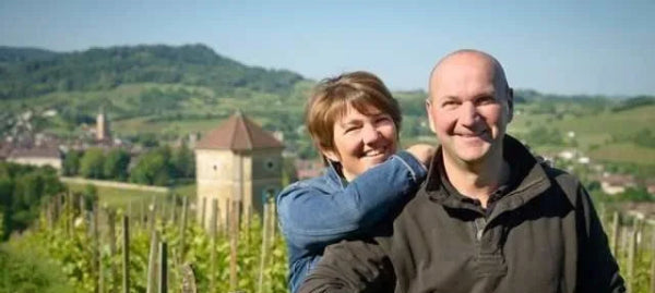 Bénedicte en Stéphane Tissot, wijnmakers uit Arbois, Jura, Frankrijk