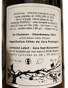 Chardonnay En Chalasse, Labet, Jura - Lekker Sapje - Wijn voor mensen met humor