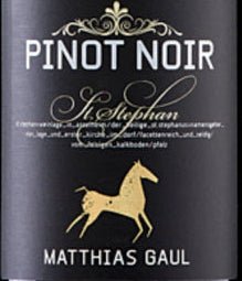 Pinot Noir Asselheim, Matthias Gaul, Pfalz, Duitse wijn - Lekker Sapje - Wijn voor mensen met humor