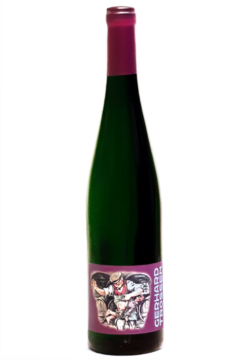 Riesling Kröver Nacktarsch, Gerhard Trossen, Mosel, Duitsland. Witte wijn.