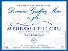 Meursault Les Charmes 1e Cru, Domaine Gauffroy, Bourgogne, Frankrijk - Lekker Sapje - Wijn voor mensen met humor